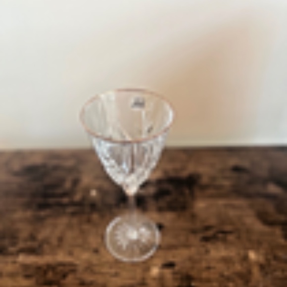 Vintage Cristal D'Arques Cassandra Gold Goblet - Picture 6 of 13